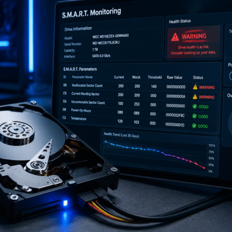 پارامترهای SMART هارد و مانیتورینگ سلامت هارد | hardet.ir
